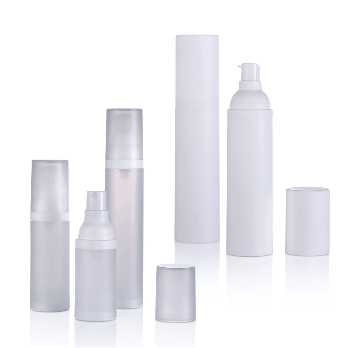 15 ml 20 ml 30 ml 50 ml 80 ml Frostet Desktop Airless Bottle PP Emulsion Bottle Spray Fin Mist Bordflaske L13