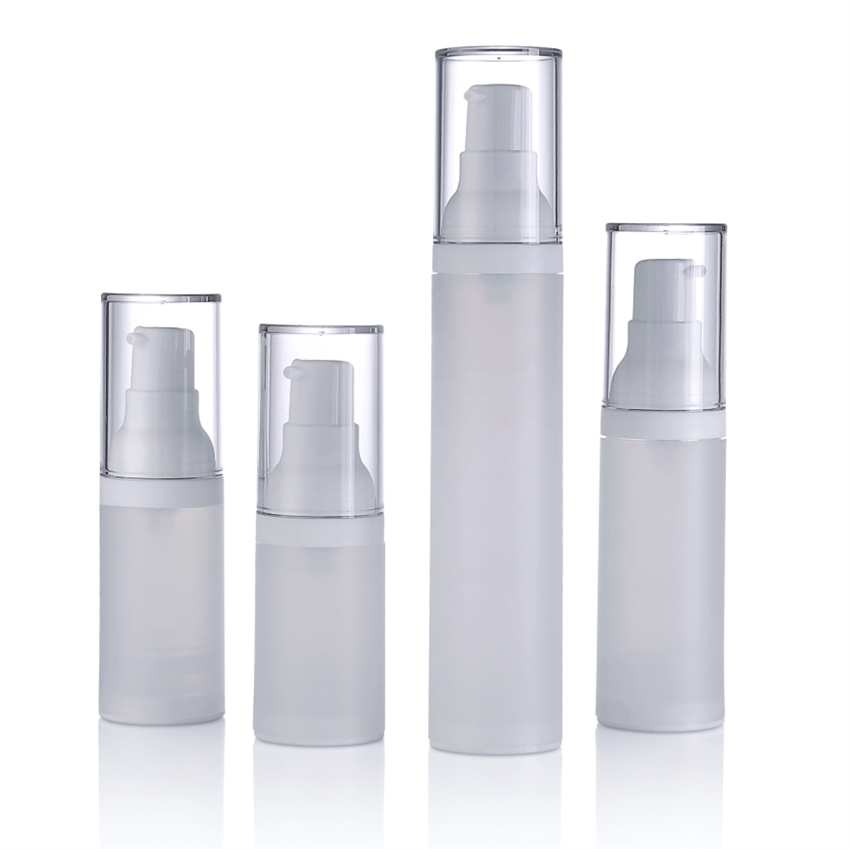 15 ml 20 ml 30 ml 50 ml frostet desktop luftfri flaske pp emulsion flaske spray fine tåge bord flaske l13