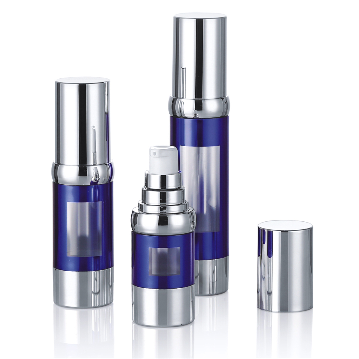 15 ml 30 ml 50 ml luftfri pumpeflaske deluxe som body lotion pumpe head essence foundation bb creme l18