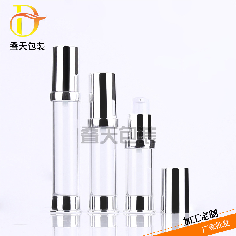 Ningbo Producent fremstiller vakuumlotion flaske kosmetik emballageprodukter 15 20 30 ml lotion dispenser