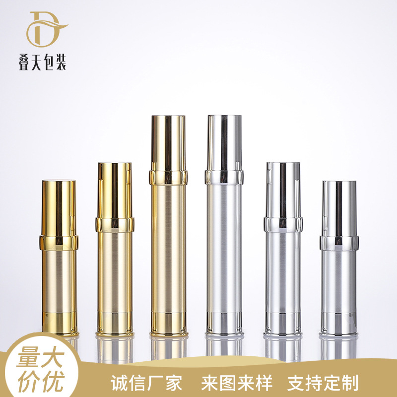 5/10/15 ml kosmetik Separat flaske rejse bærbar lotionflaske som vakuumflaske