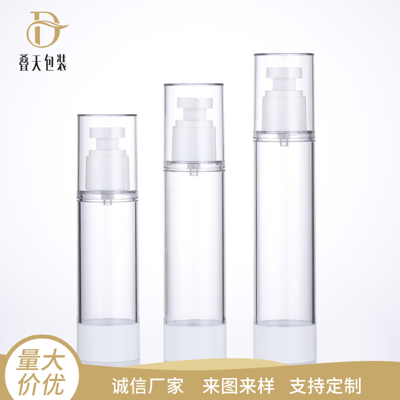 80 100 ml knapvakuumflaske hud toner flaske bærbar kosmetik sub flaske spray flaske