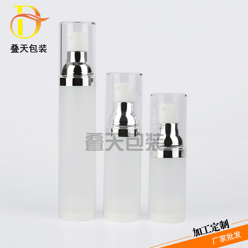 Vacuum lotion flaske multi specifikation Valgfri 30 50 ml rejse kosmetik subflaske